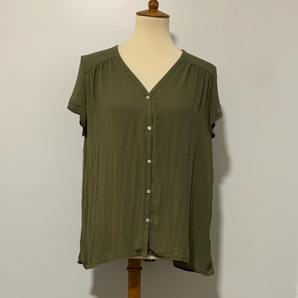 H&M Olive Green Top